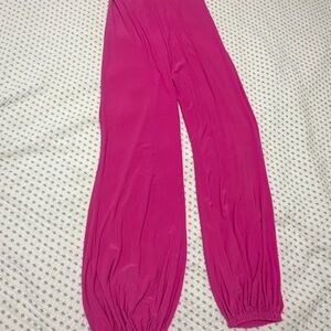 Norma Kamali beautiful pink jumpsuit
